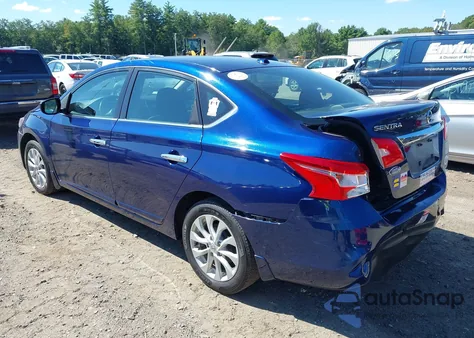 2018 Nissan Sentra Sv z USA, uszkodzony, nr VIN 3N1AB7AP7JL652057